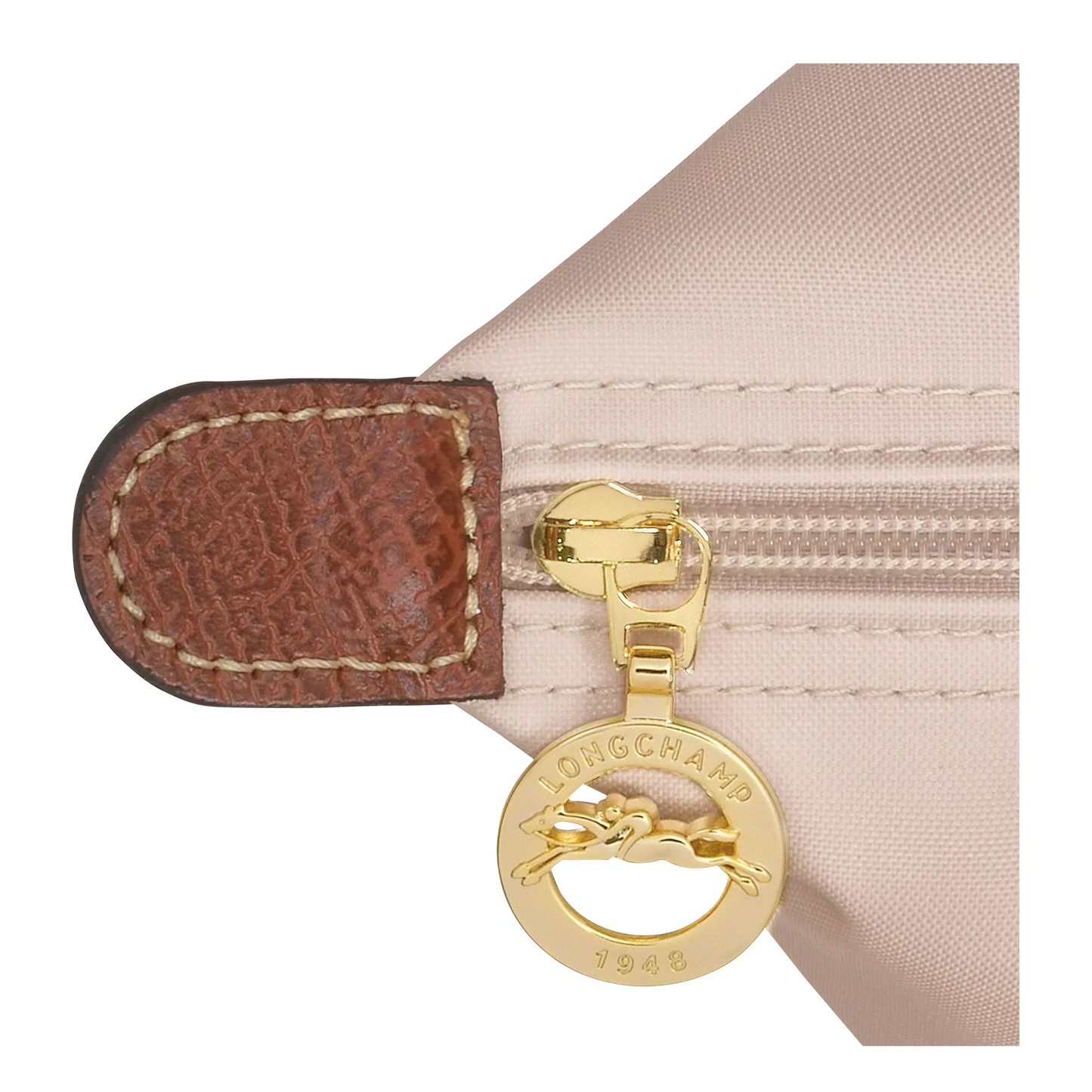 Große Le Pliage Tasche – Papierweiß
