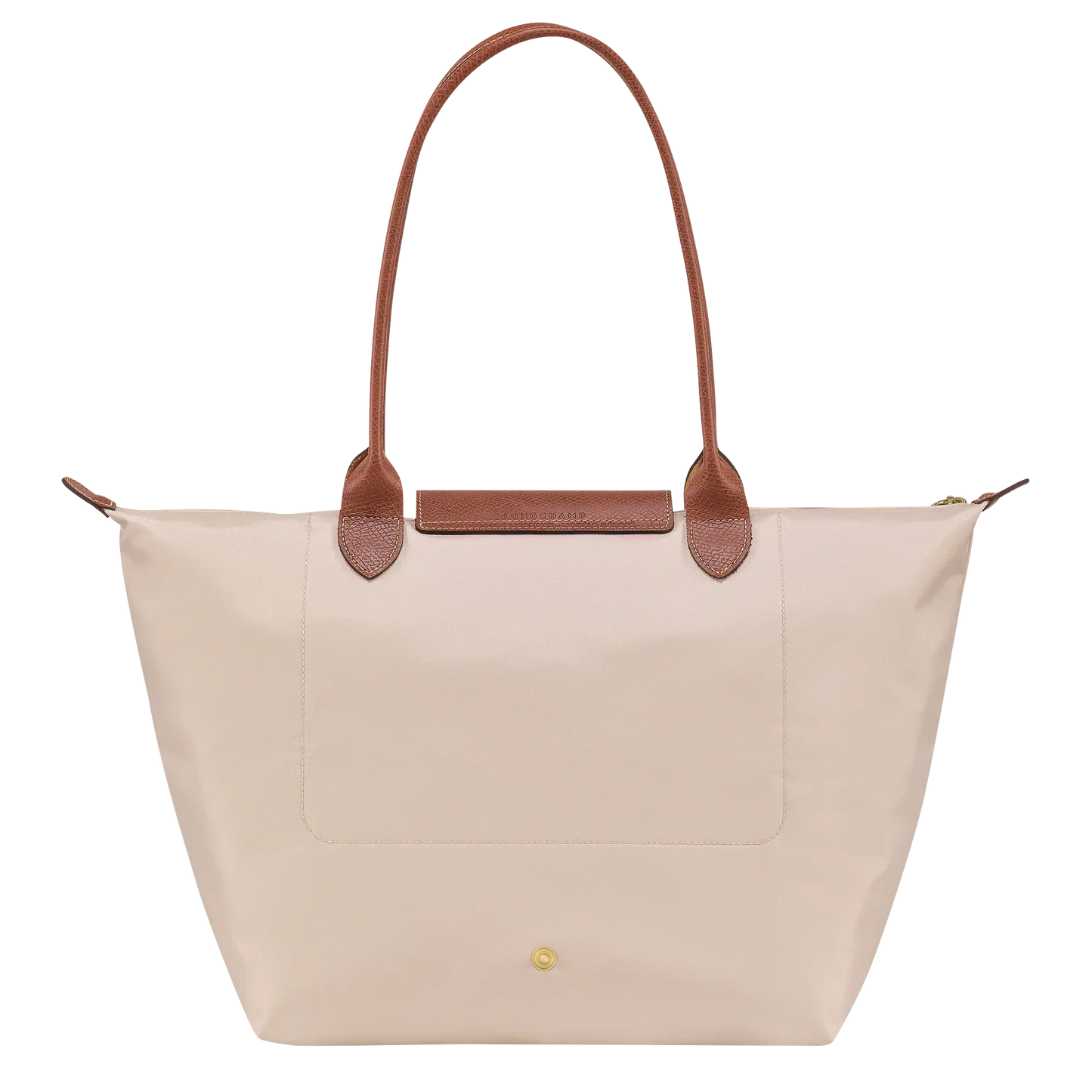 Große Le Pliage Tasche – Papierweiß