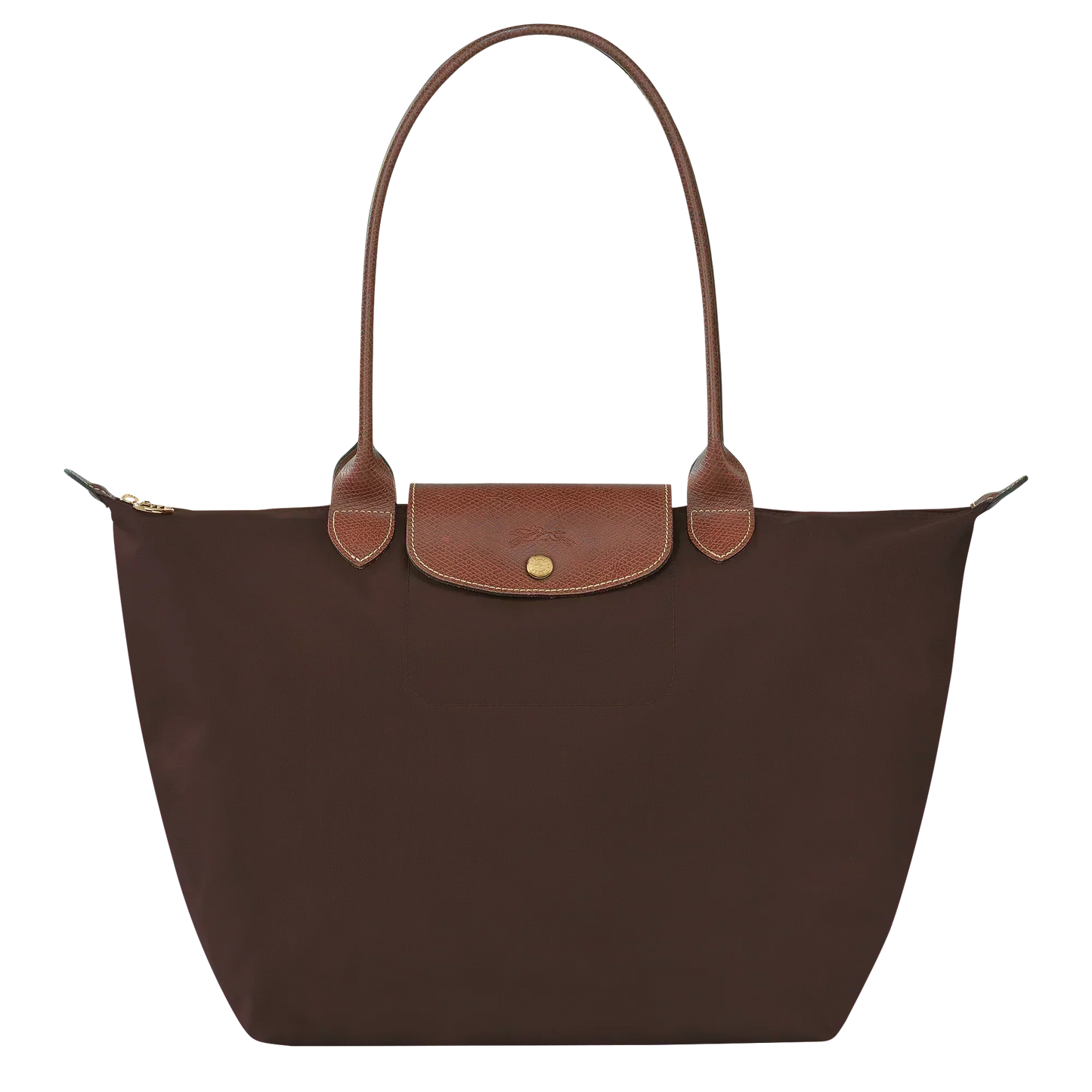 Mittlere Le Pliage Tasche – Braun