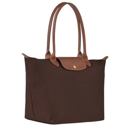 Mittlere Le Pliage Tasche – Braun