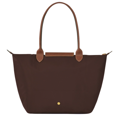Mittlere Le Pliage Tasche – Braun
