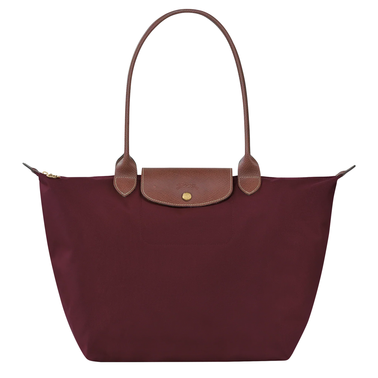 Große Le Pliage Tasche - Bordeauxrot