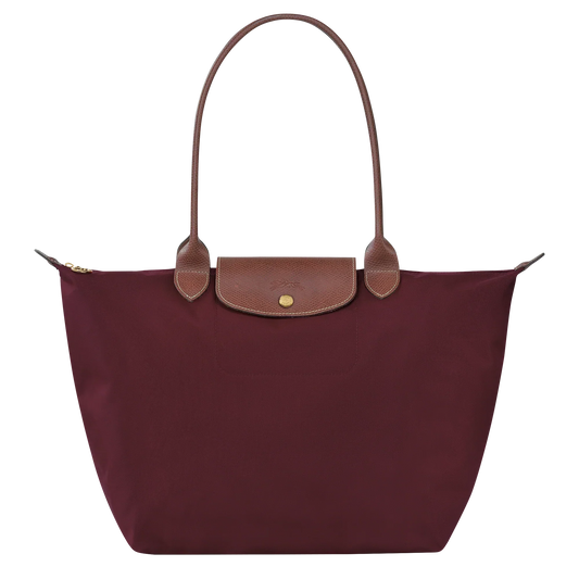 Große Le Pliage Tasche - Bordeauxrot