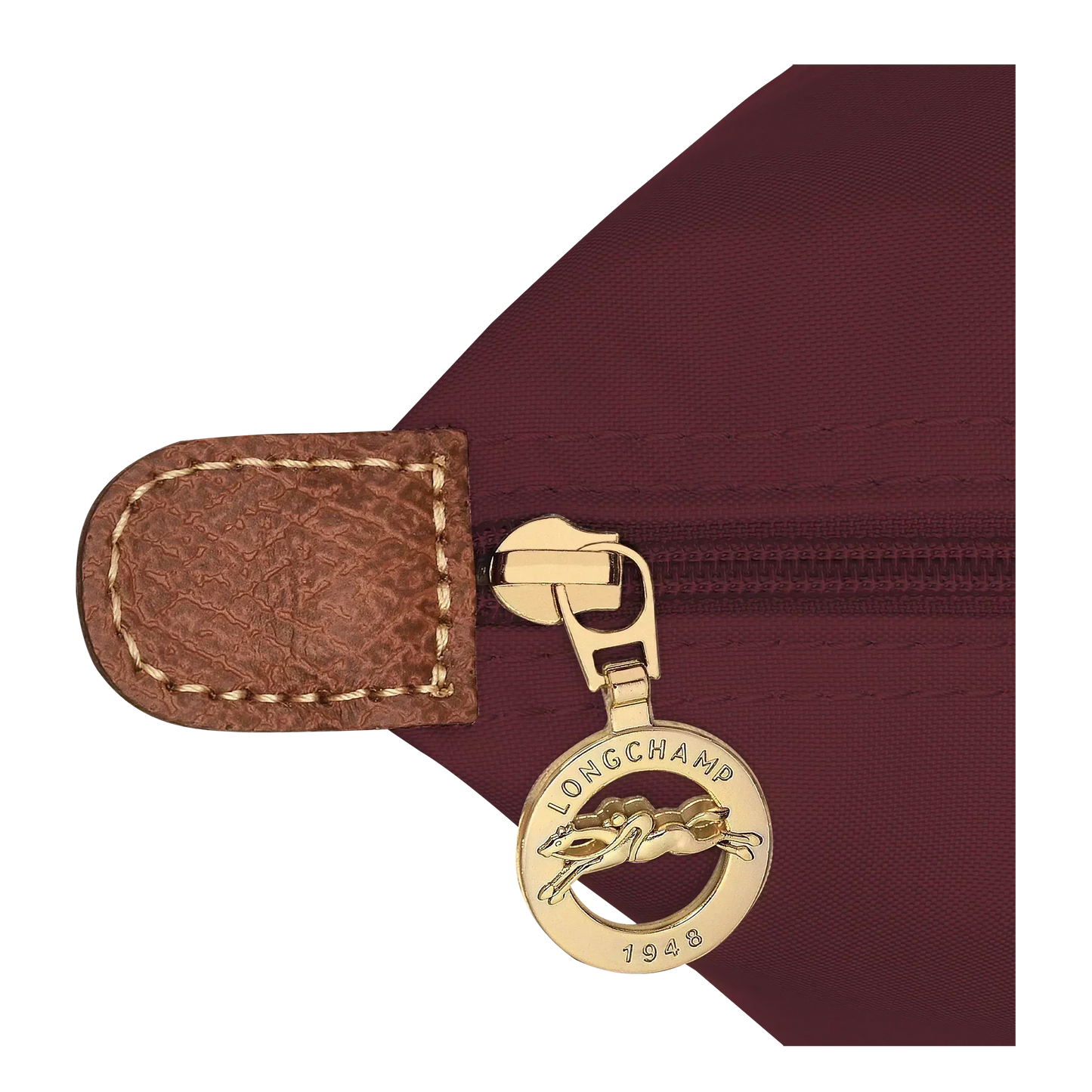 Große Le Pliage Tasche - Bordeauxrot