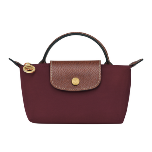 Mini Élan Tasche – Bordeauxrot - inkl. Schulterriemen