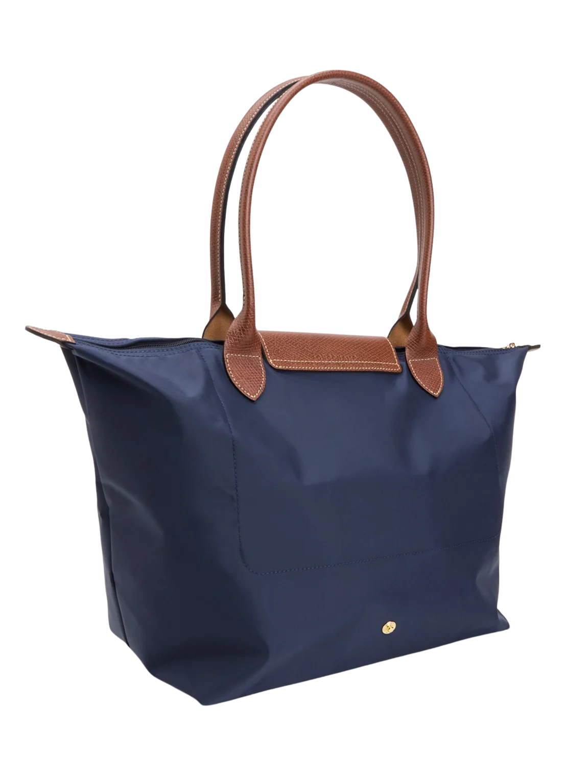 Mittlere Le Pliage Tasche - Marineblau